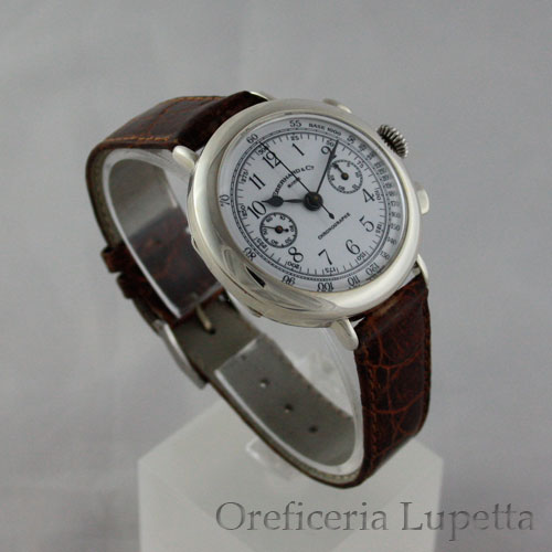 Orologio Eberhard Cronografo Replica in Argento Cartier Argent 925 Fake in