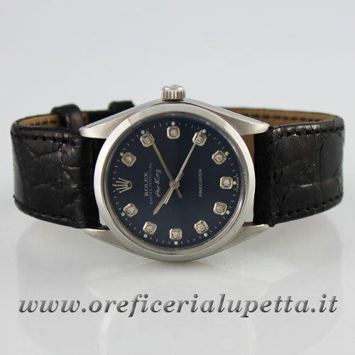 Rolex Air King Quadrante Aftermarket con brillanti 5500 1