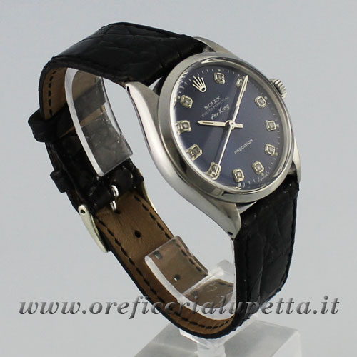 Rolex Air King Quadrante Aftermarket con brillanti 5500 4