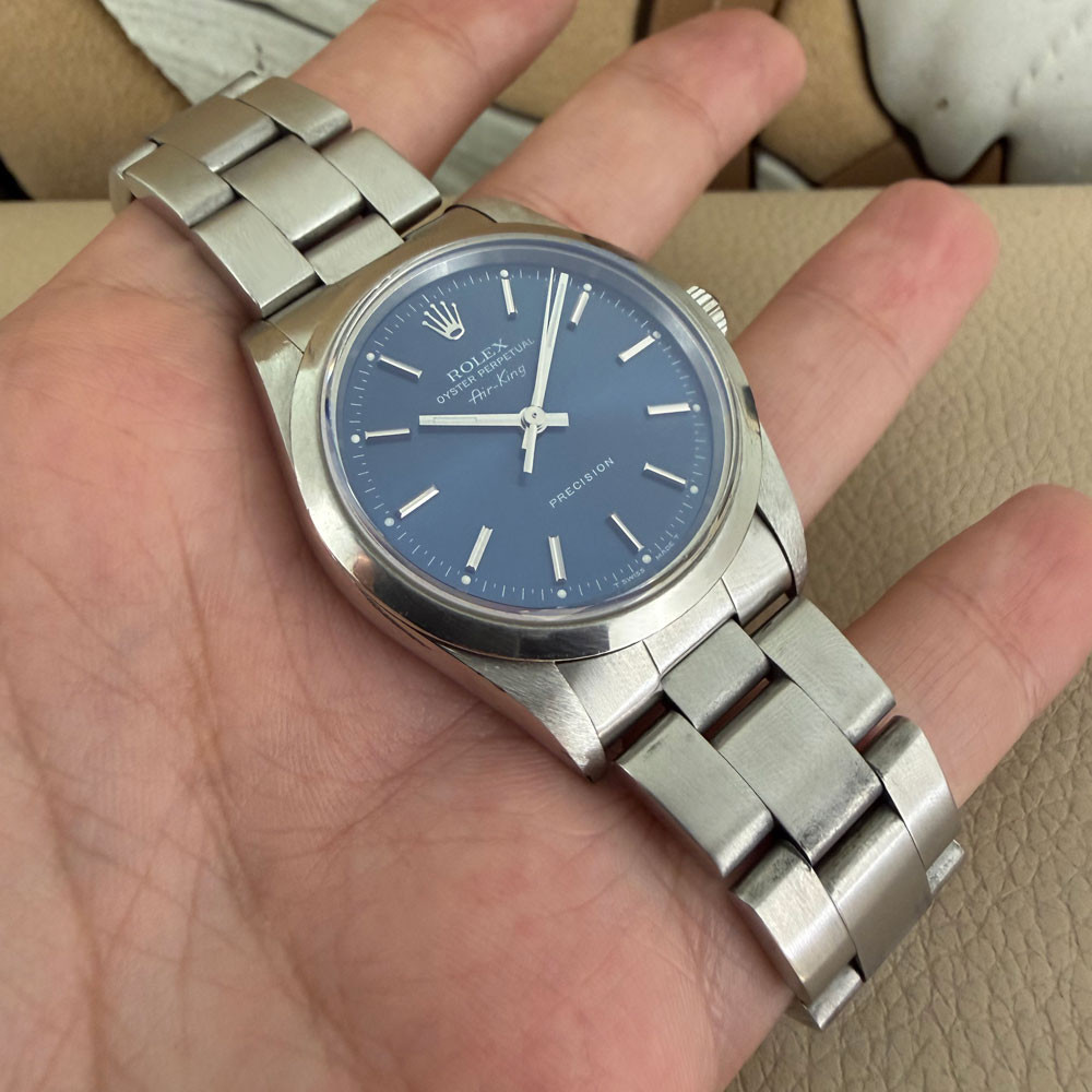 Rolex Air King Blue 14000 9