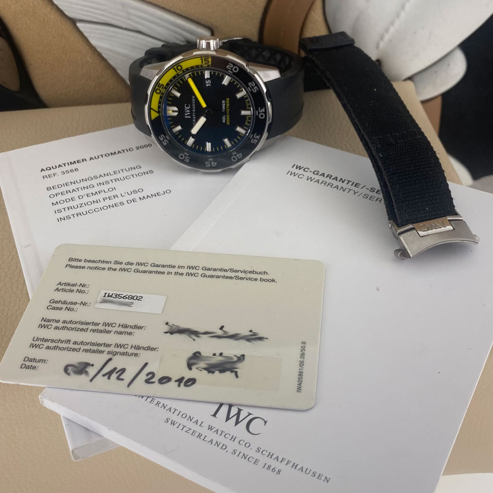 IWC Aquatimer 2000 IW356802 1