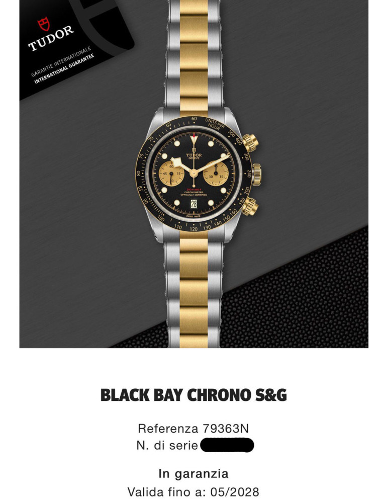 Tudor Black Bay Chrono 79363N 2