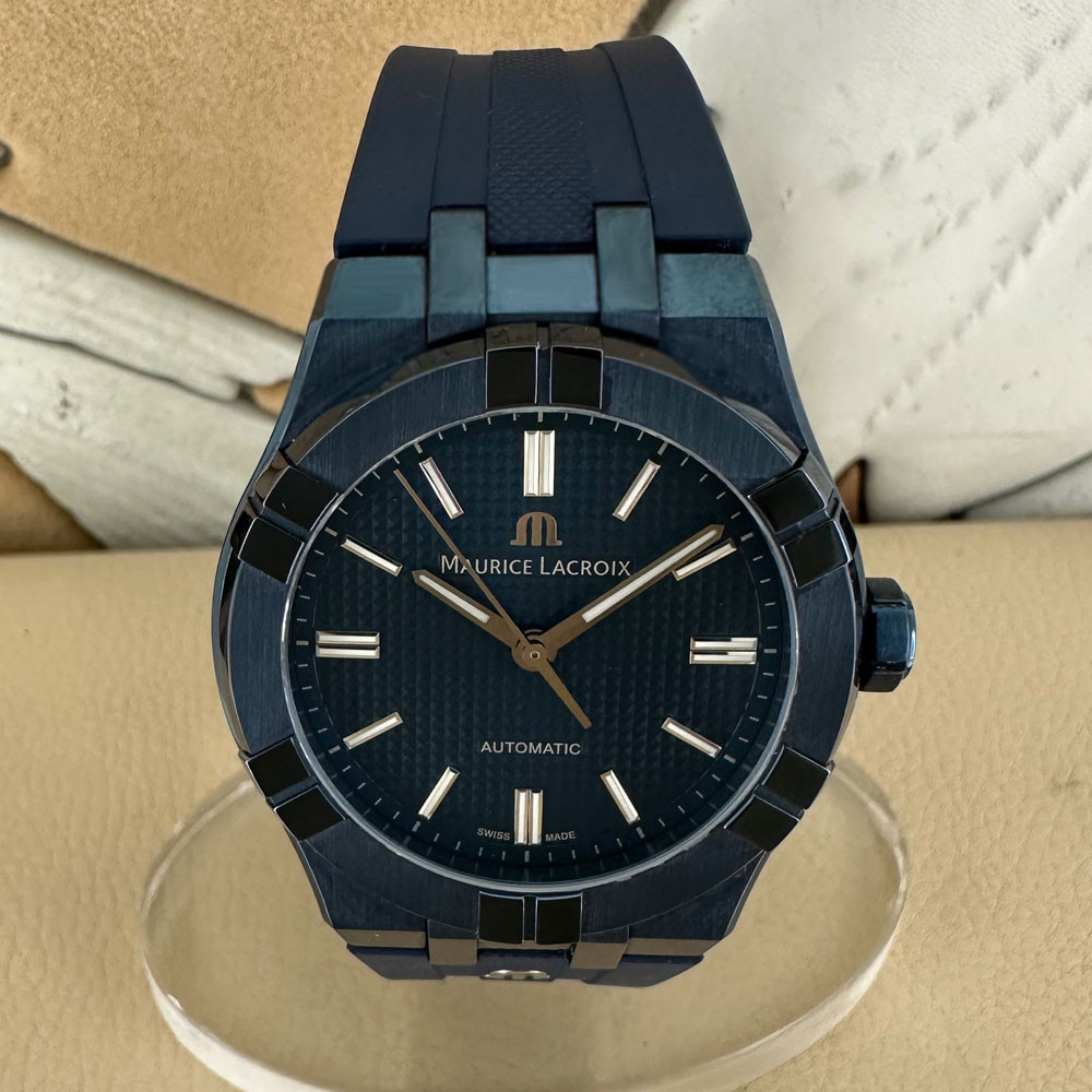Maurice Lacroix Blue PVD Limited Edition AI6007-PVC00-430-4 0