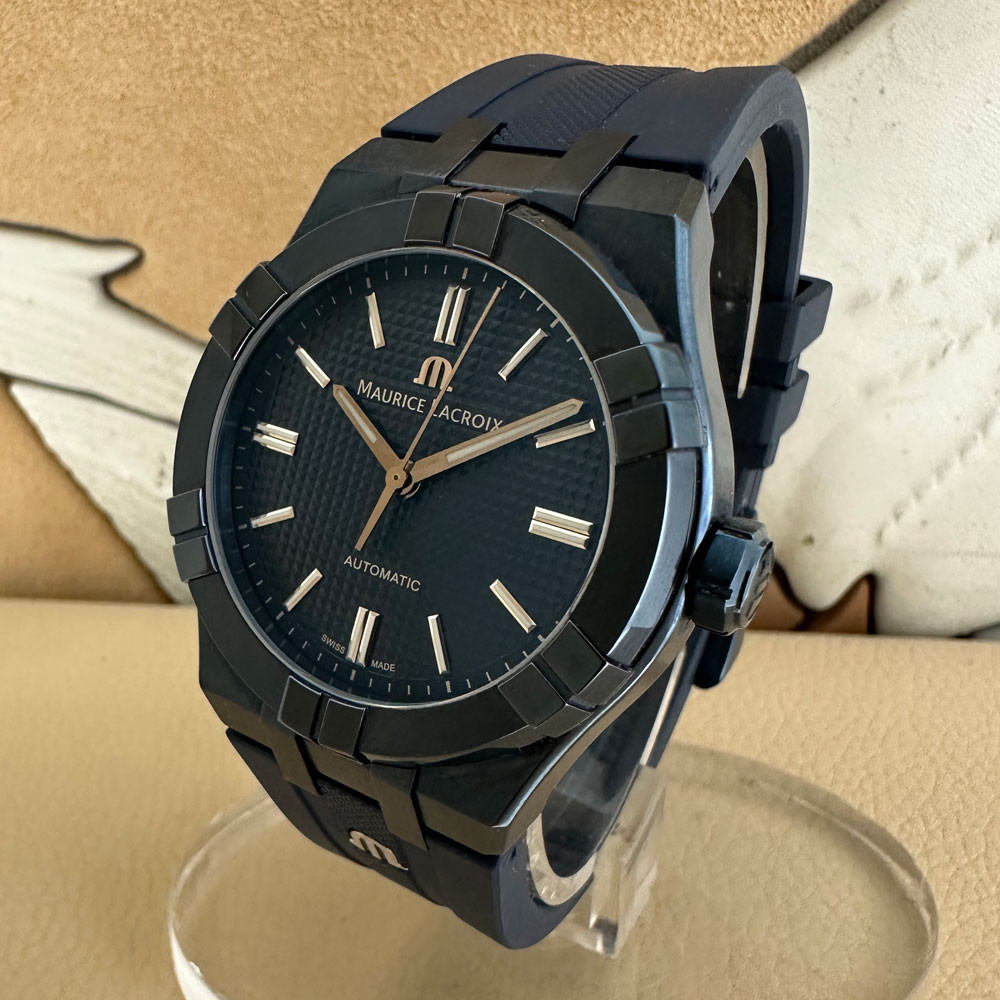 Maurice Lacroix Blue PVD Limited Edition AI6007-PVC00-430-4 2