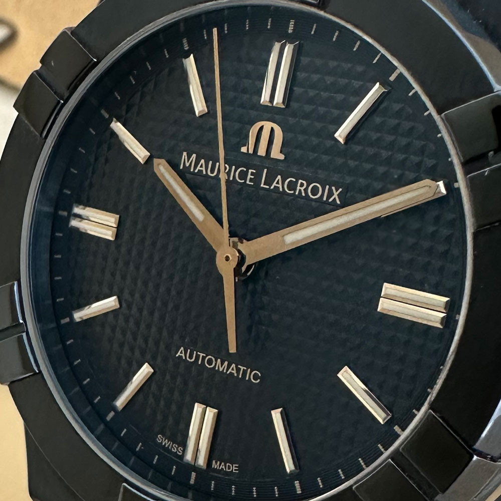 Maurice Lacroix Blue PVD Limited Edition AI6007-PVC00-430-4 5