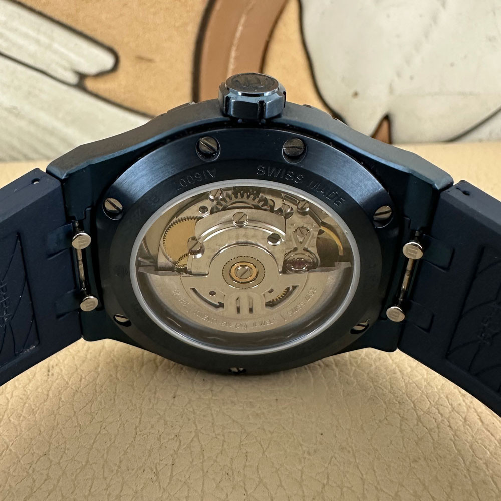 Maurice Lacroix Blue PVD Limited Edition AI6007-PVC00-430-4 8