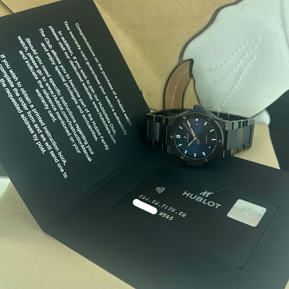 Hublot Classic Fusion  Blue 548.CM.7170.CM 1