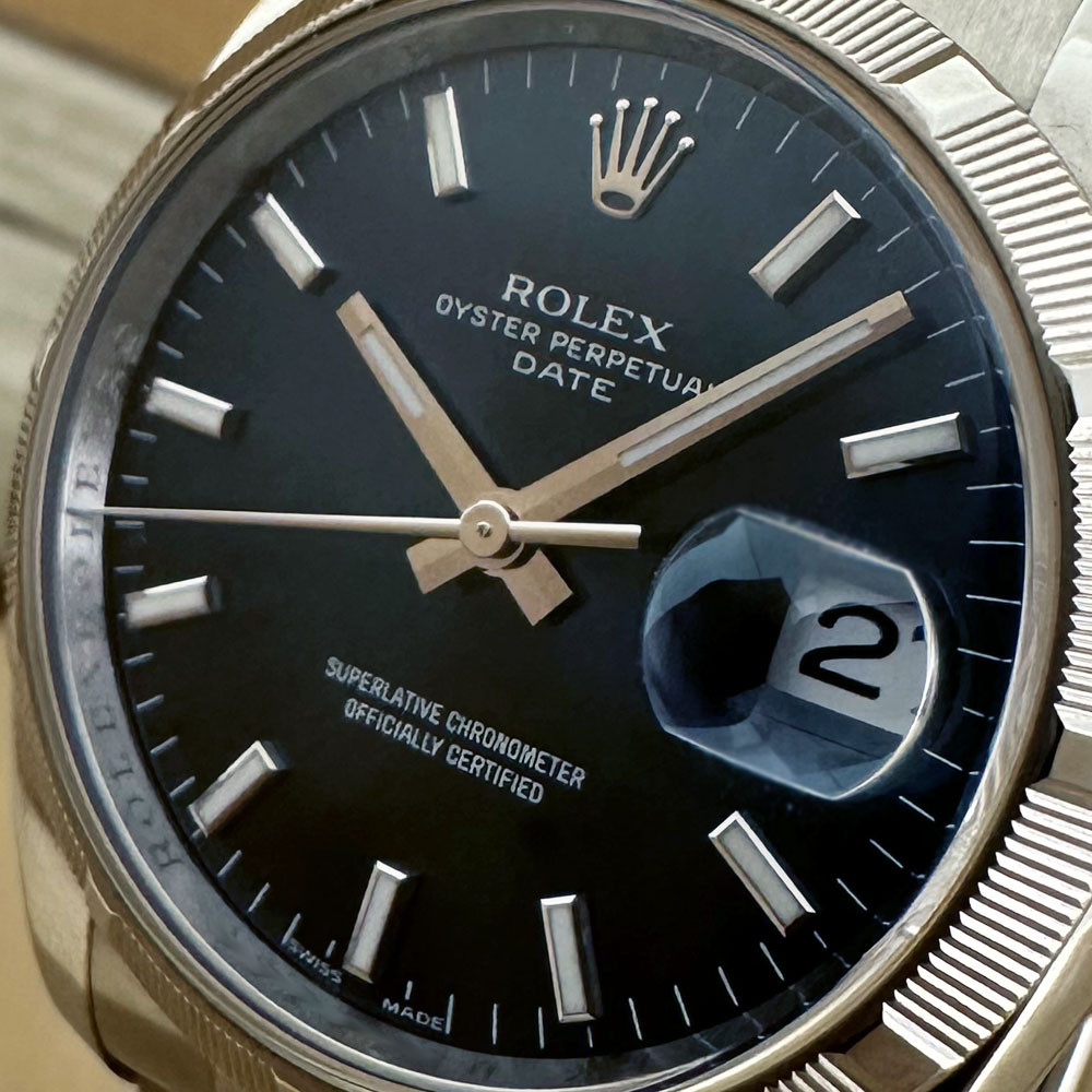 Rolex Date Blue Dial 115210 5