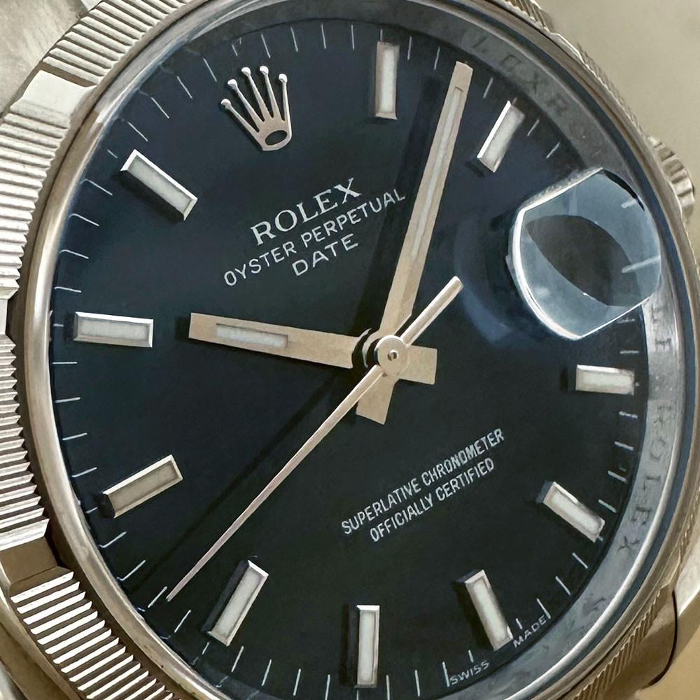 Rolex Date Blue Dial 115210 6