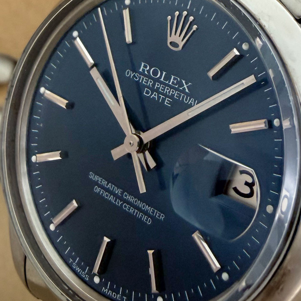 Rolex Date Blue Dial 15000 4
