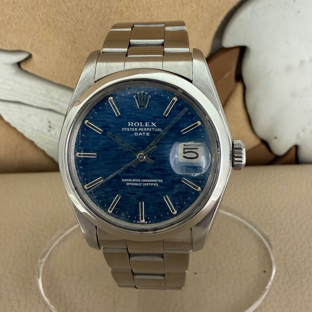 Rolex Date Blue Dial 1500 0