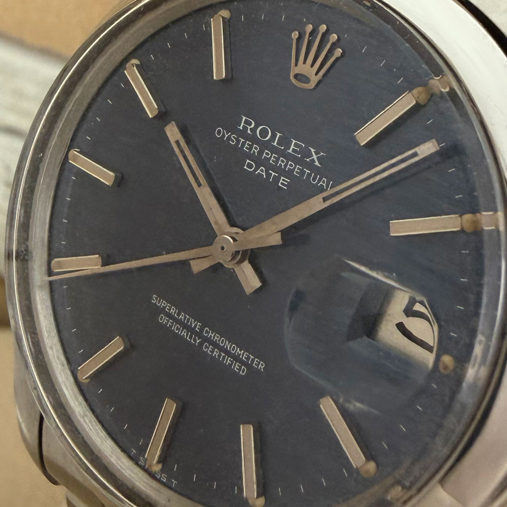 Rolex Date Blue Dial 1500 4