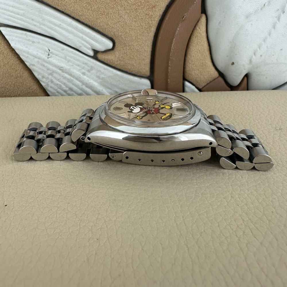 Rolex Date Quadrante Custom Aftermarket Mickey Mouse Topolino 1500 11