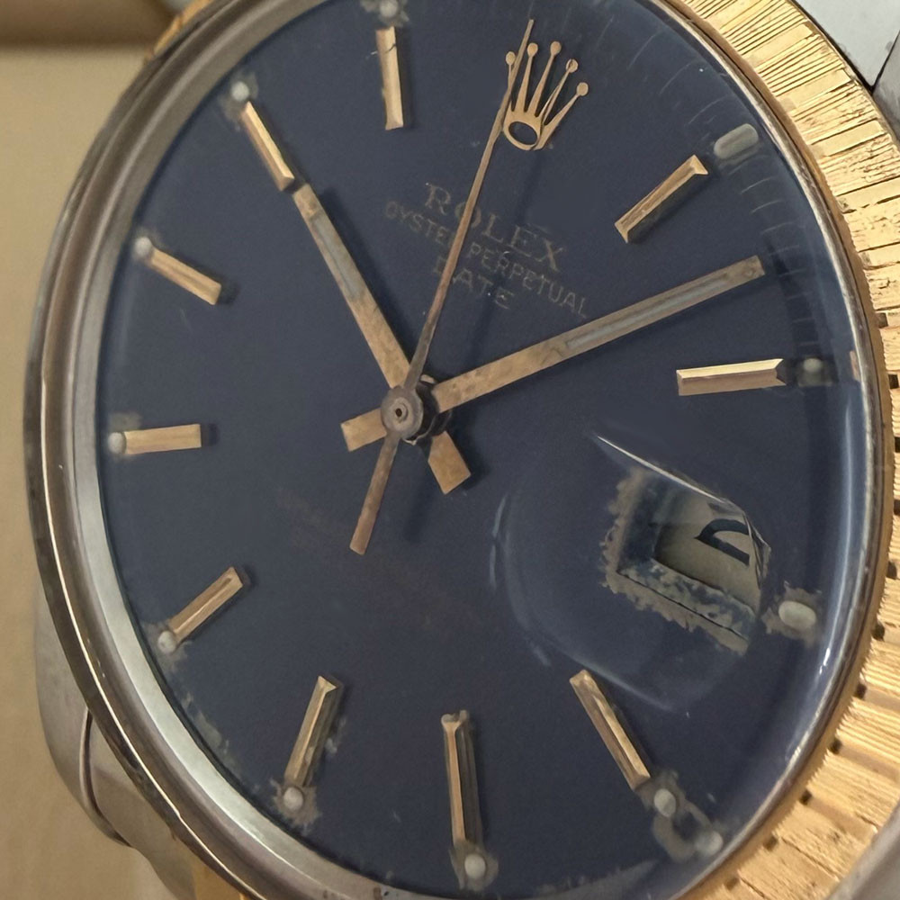Rolex Date Blue Dial 15053 5