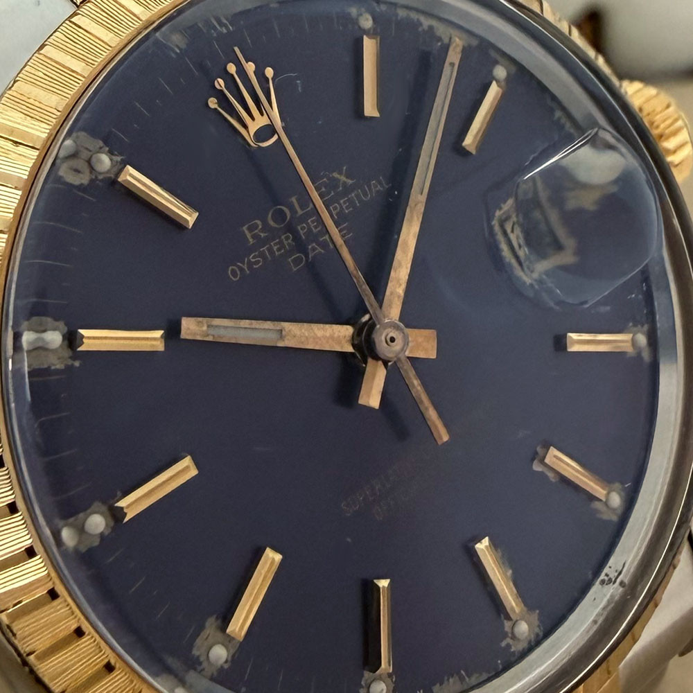 Rolex Date Blue Dial 15053 6
