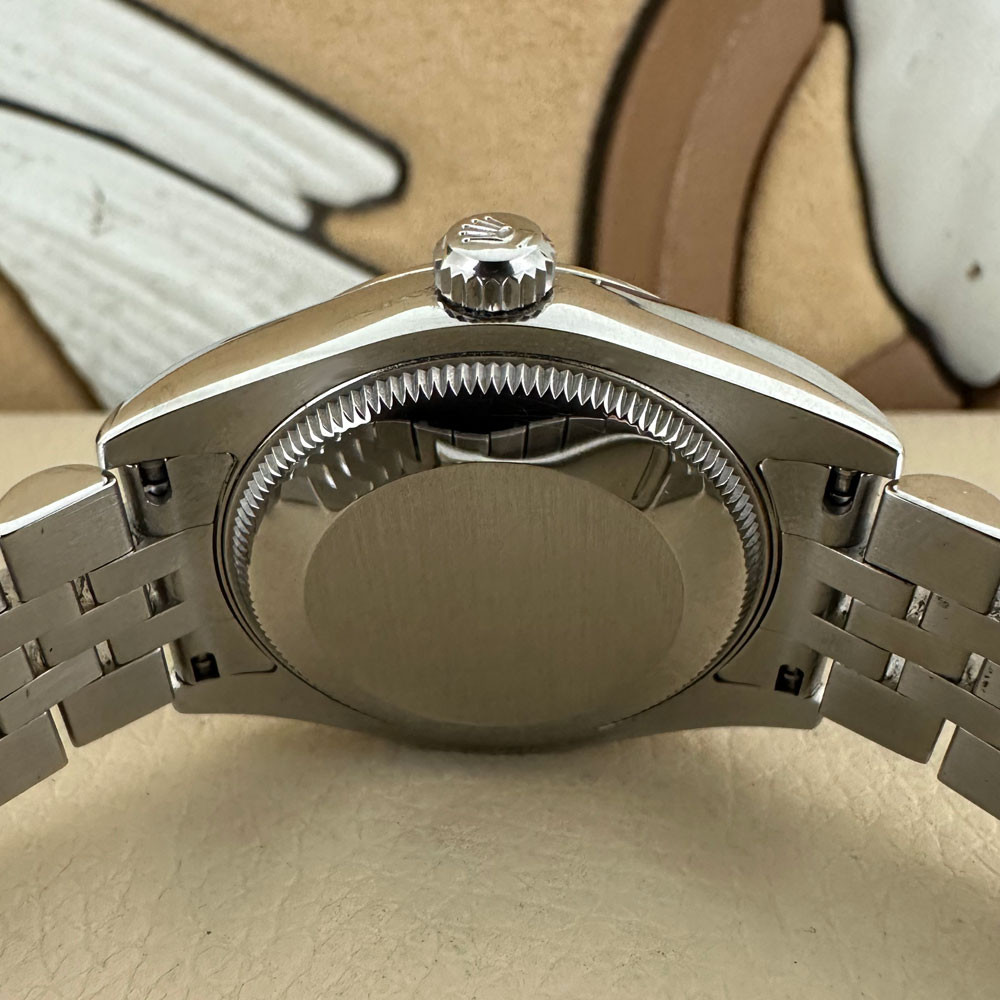 Rolex Datejust 31mm Black 10 Diamonds 178274 8