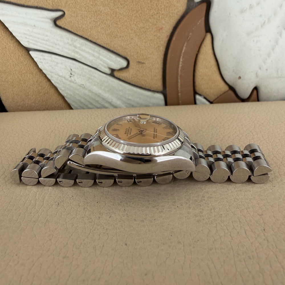 Rolex Datejust 31mm PINK ROMAN NUMERALS 178274 13