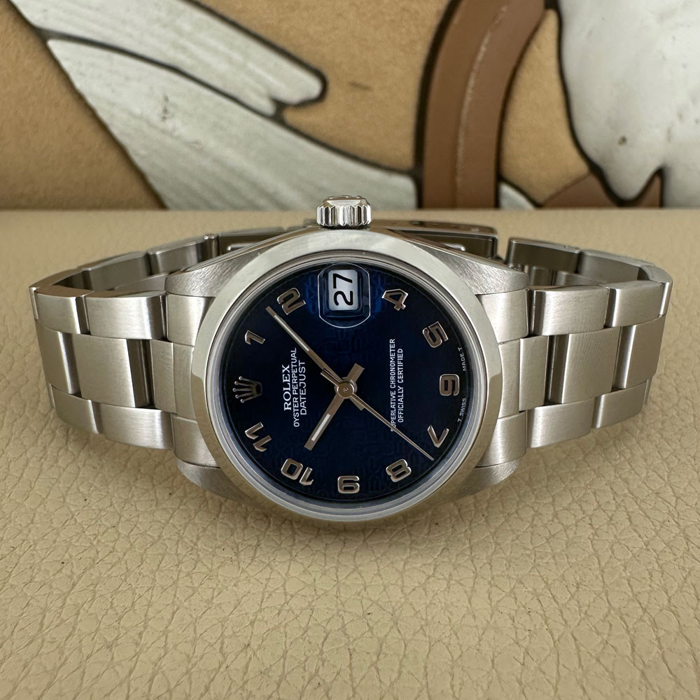Rolex Datejust 31mm Blue Dial 68240 8