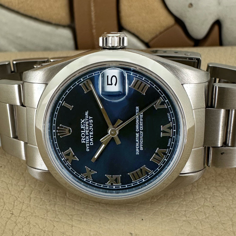 Rolex Datejust 31mm Blue Dial 68240 15