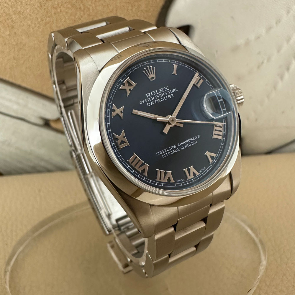 Rolex Datejust 31mm Blue Dial 68240 3