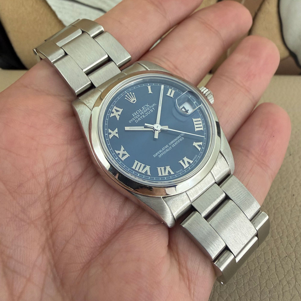 Rolex Datejust 31mm Blue Dial 68240 9