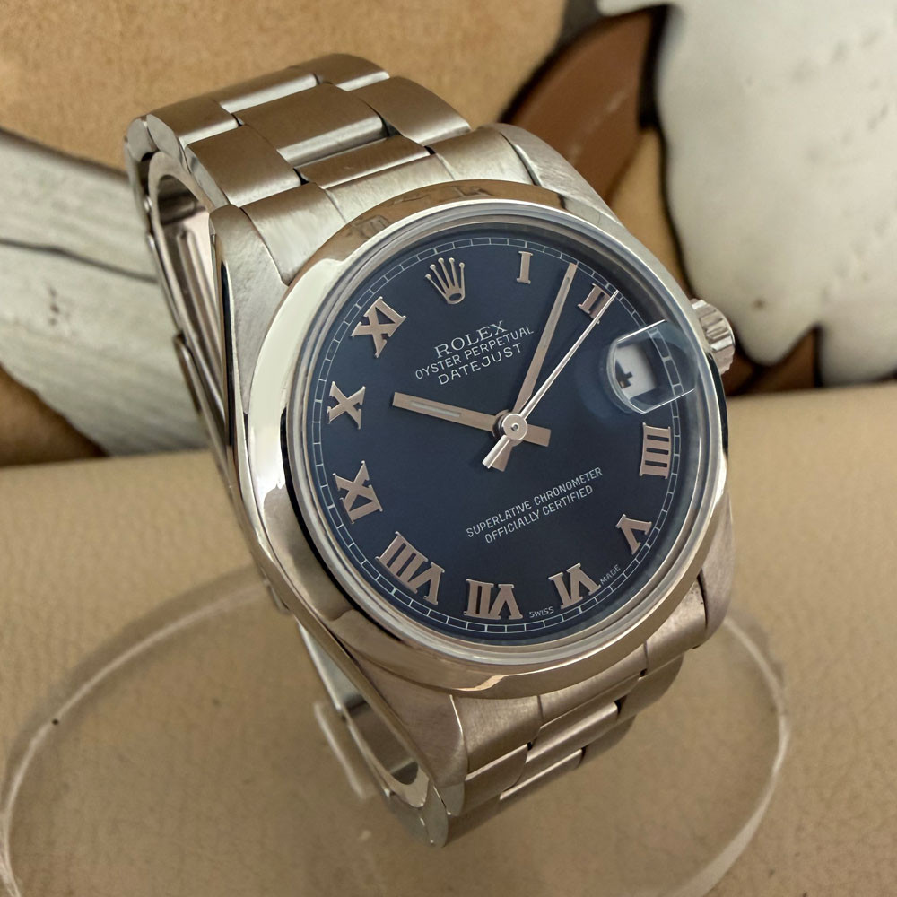 Rolex Datejust 31mm Blue Dial 68240 2
