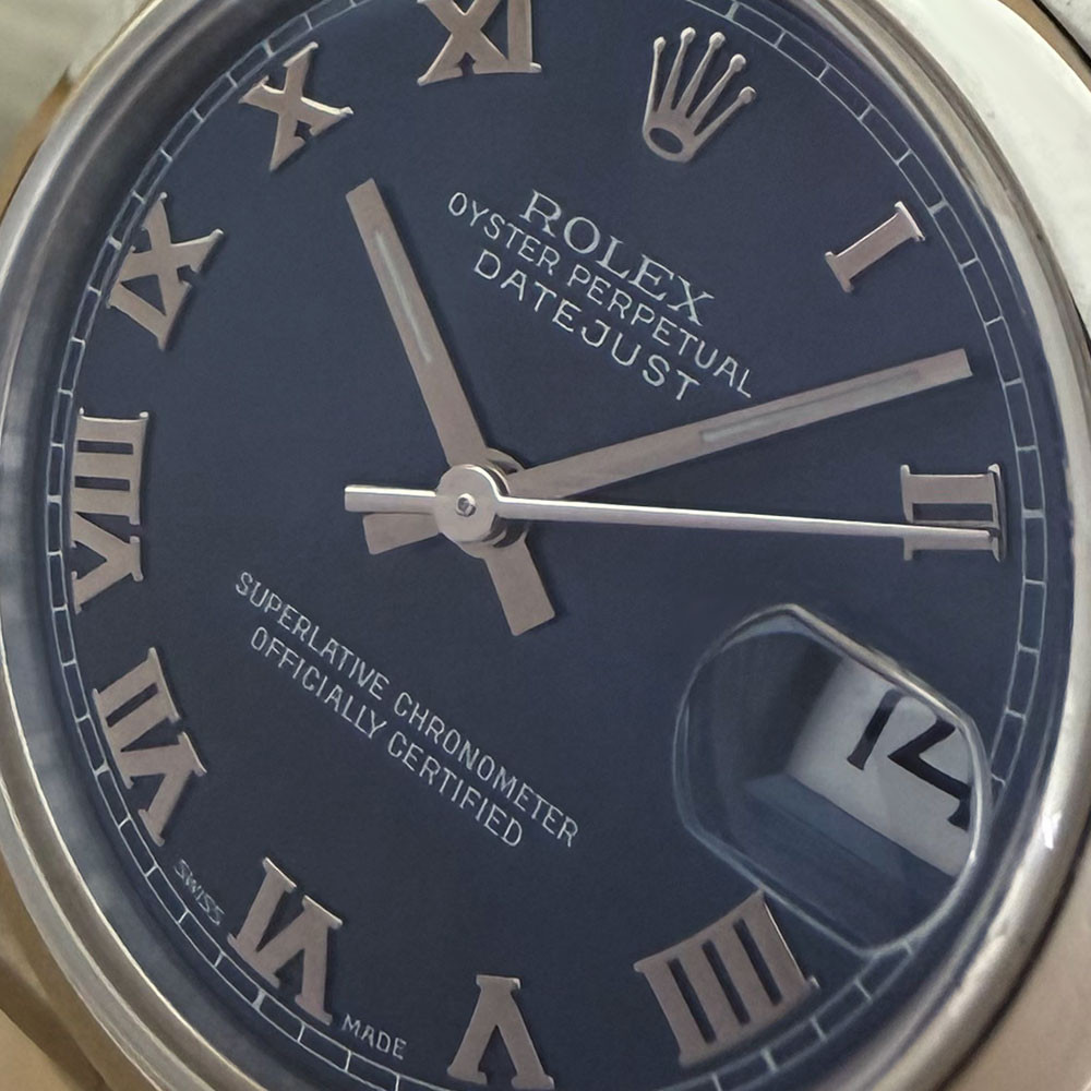 Rolex Datejust 31mm Blue Dial 68240 4