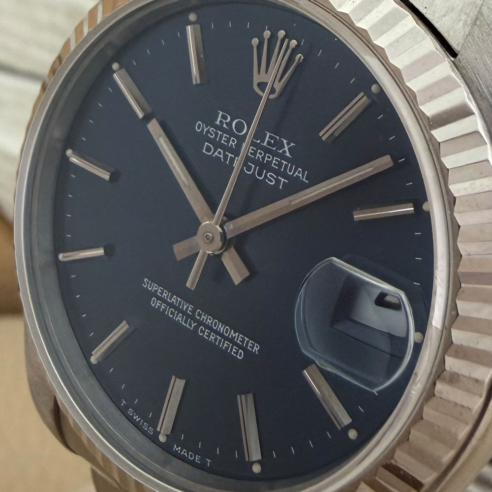 Rolex Datejust 31mm Blue Dial 68274 4