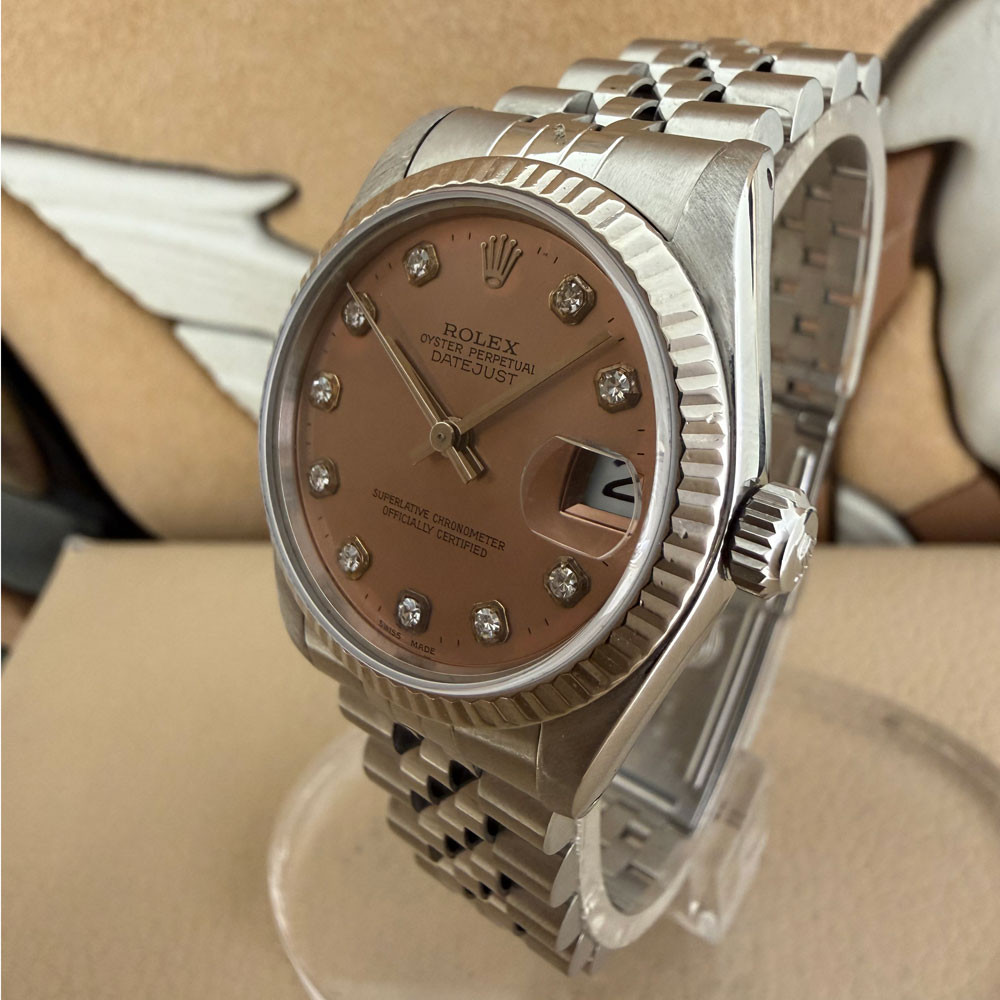 Rolex Datejust 31mm Diamonds Dial 68274 2