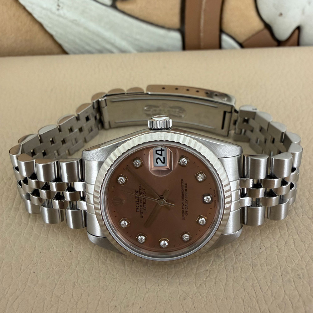 Rolex Datejust 31mm Diamonds Dial 68274 7