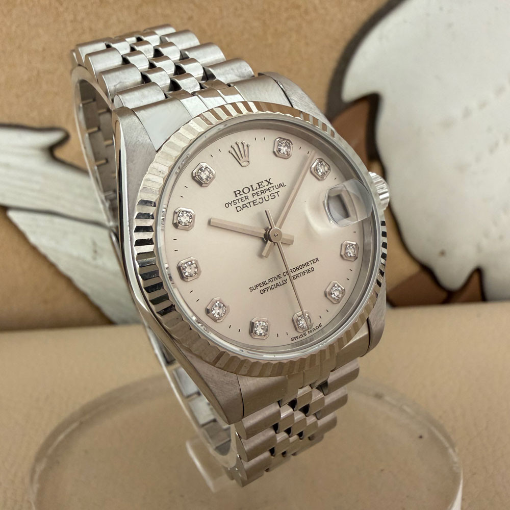 Rolex Datejust 31mm Diamonds Dial 68274 2