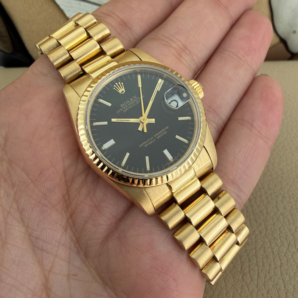 Rolex Datejust 31mm Black Dial 68278 9