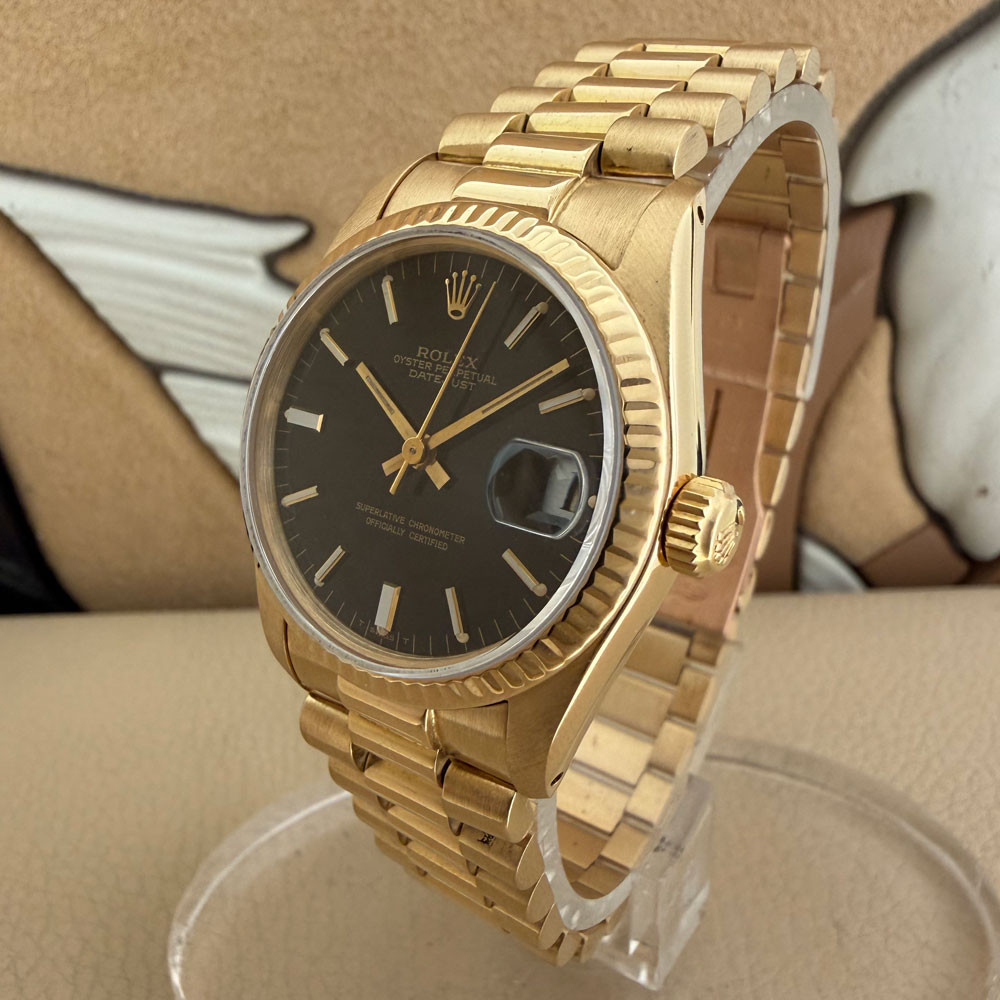 Rolex Datejust 31mm Black Dial 68278 1