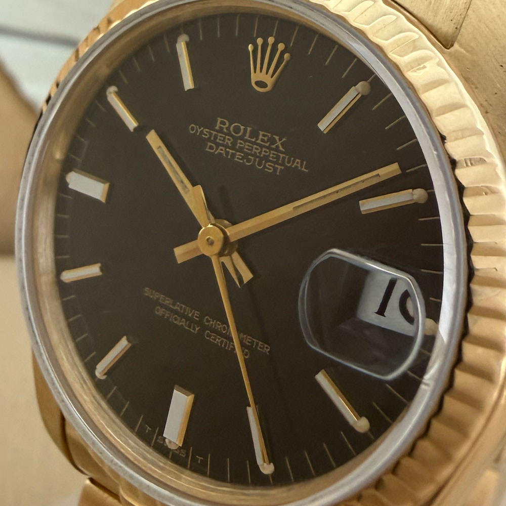 Rolex Datejust 31mm Black Dial 68278 4