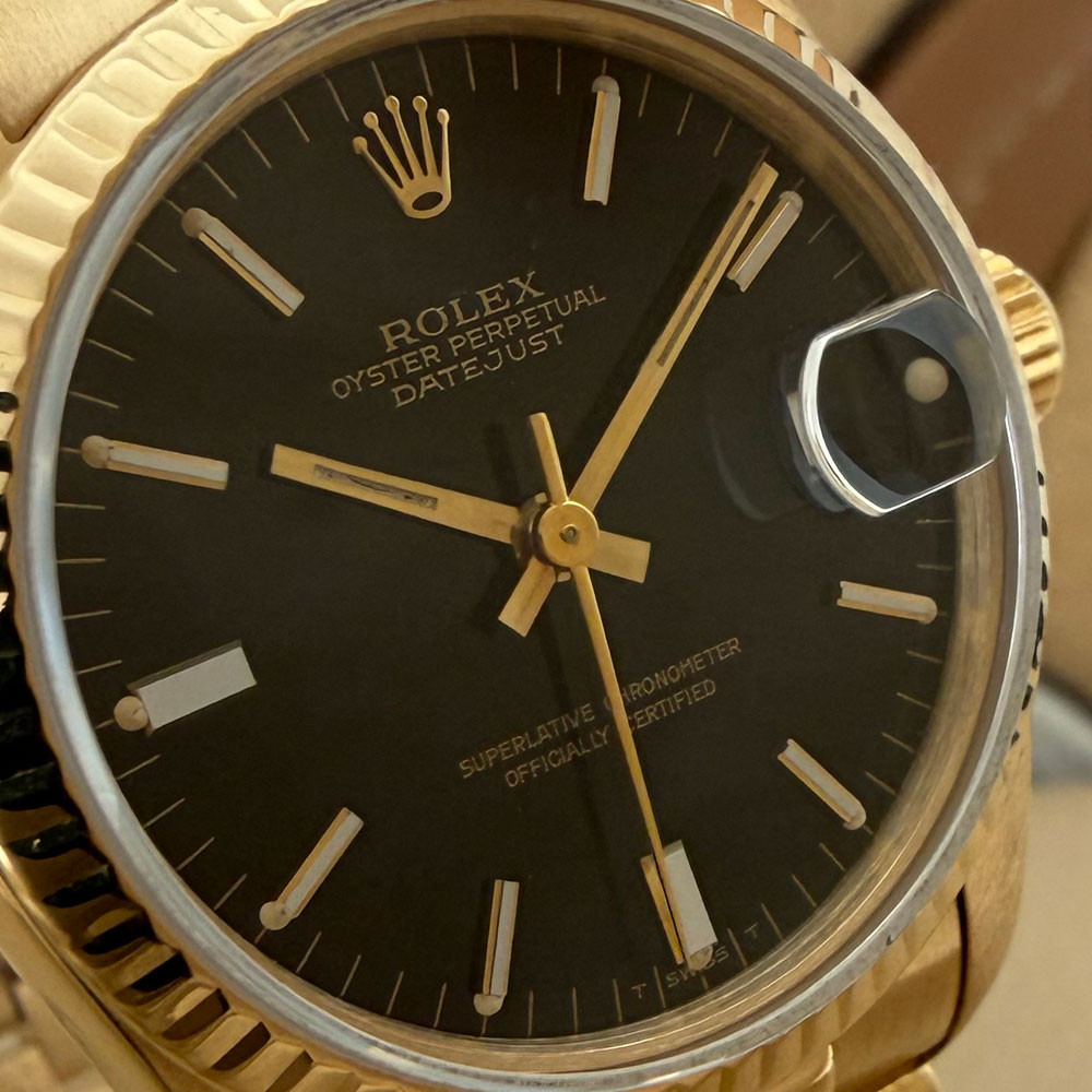 Rolex Datejust 31mm Black Dial 68278 5