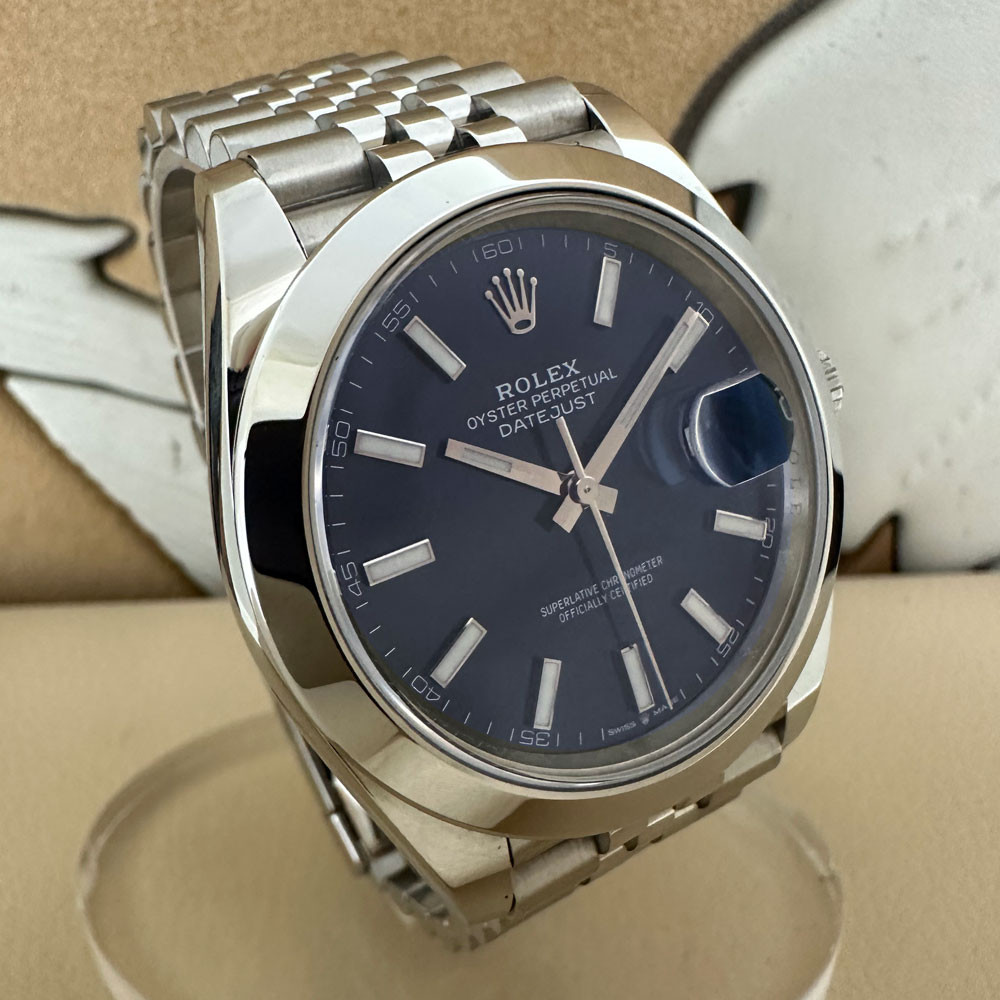 Rolex Datejust 41 Blue 126300 3