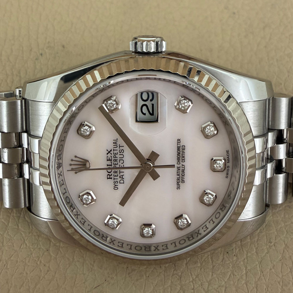 Rolex Datejust MOP Diamonds Dial 116234 15