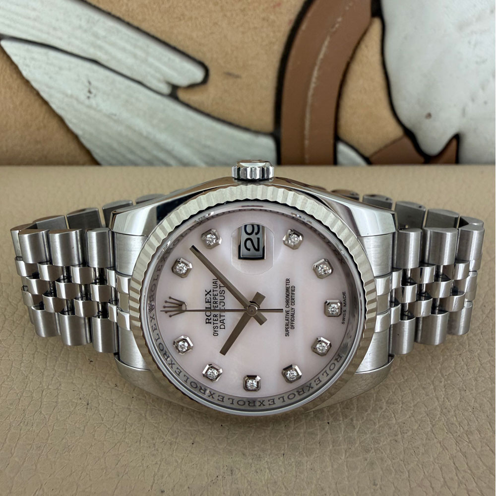 Rolex Datejust MOP Diamonds Dial 116234 7