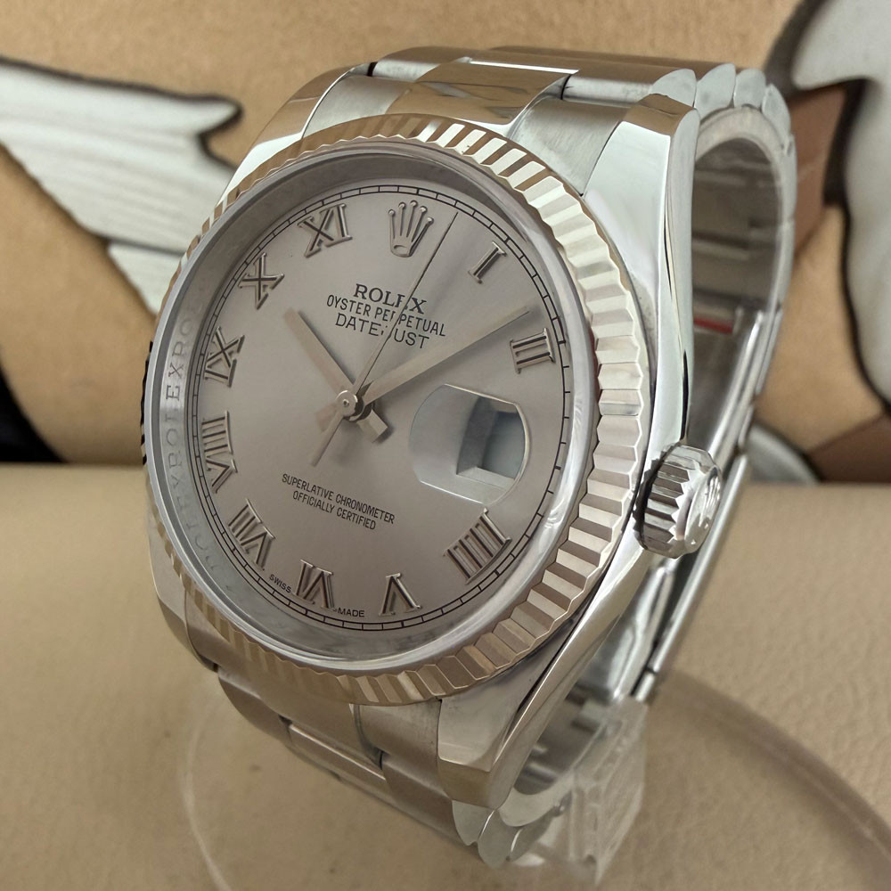 Rolex Datejust Silver Dial 116234 1
