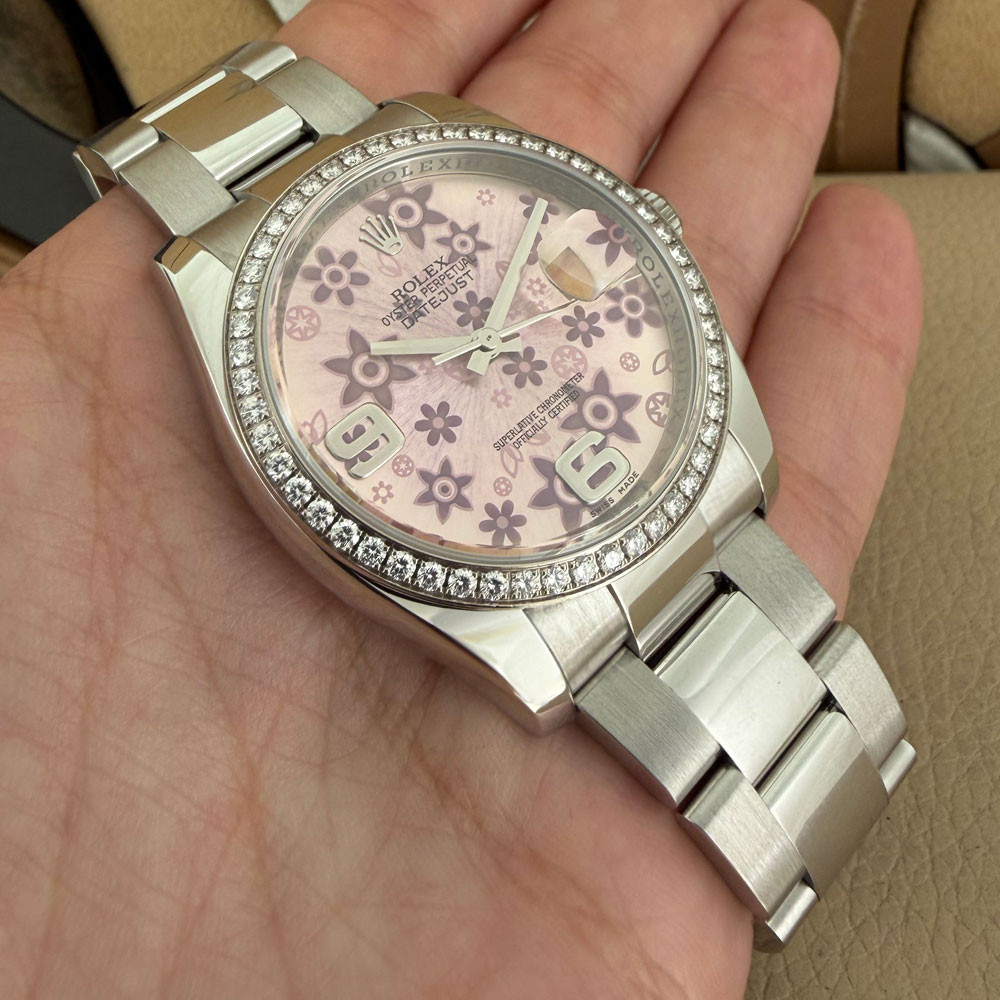 Rolex Datejust Floral 116244 10