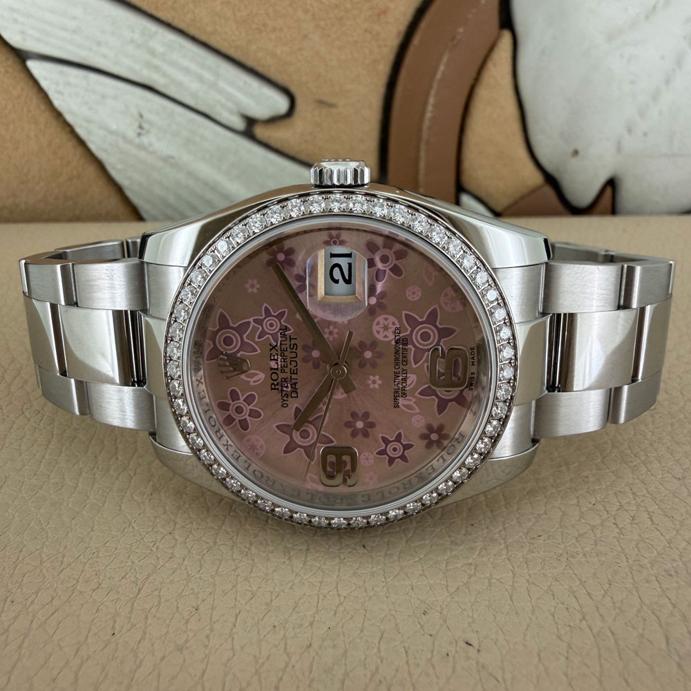 Rolex Datejust Floral 116244 7