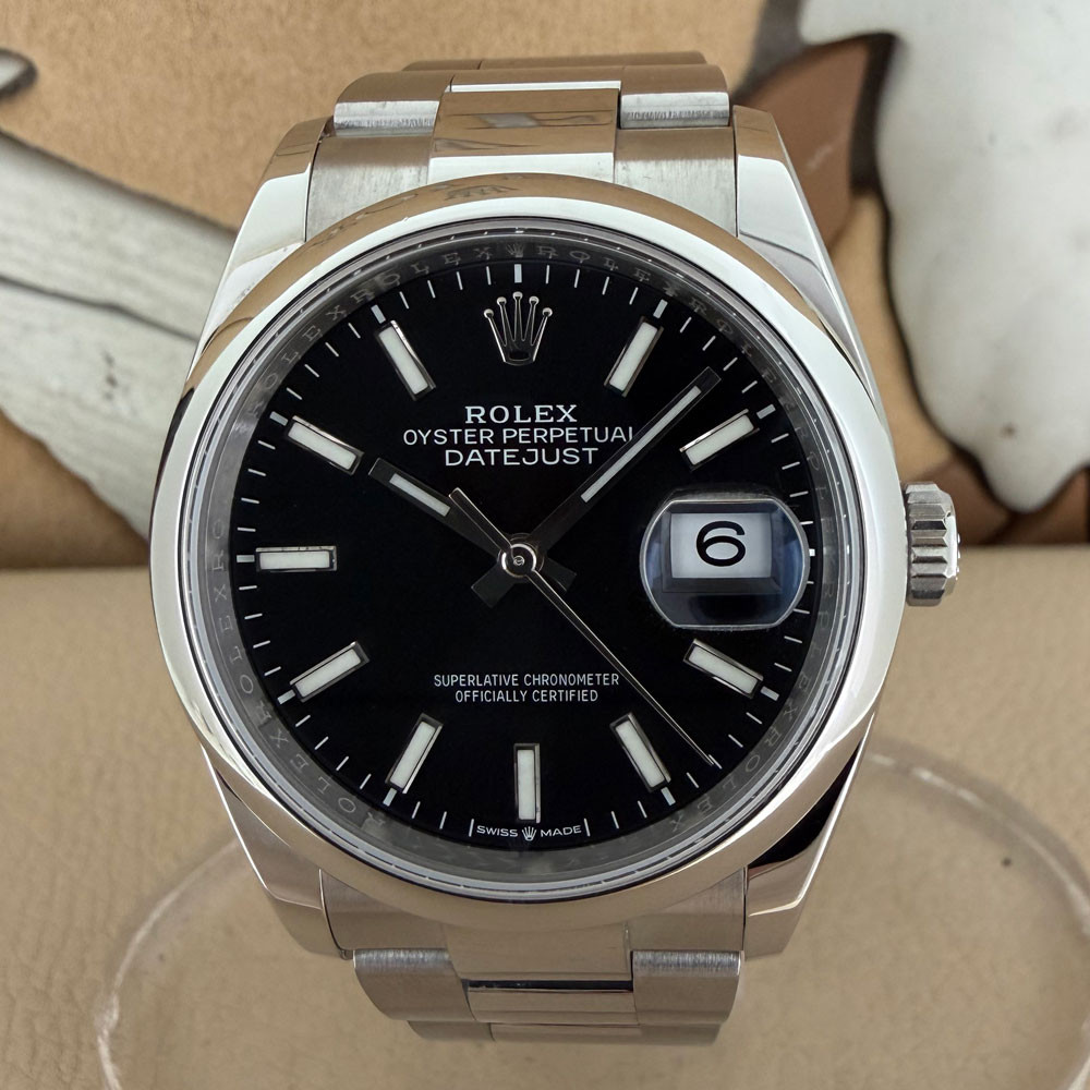 Rolex Datejust Black Dial 126200 0