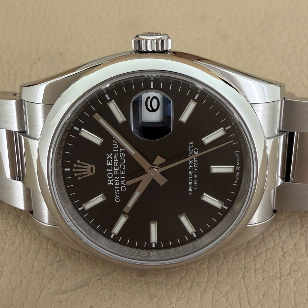 Rolex Datejust Black Dial 126200 15