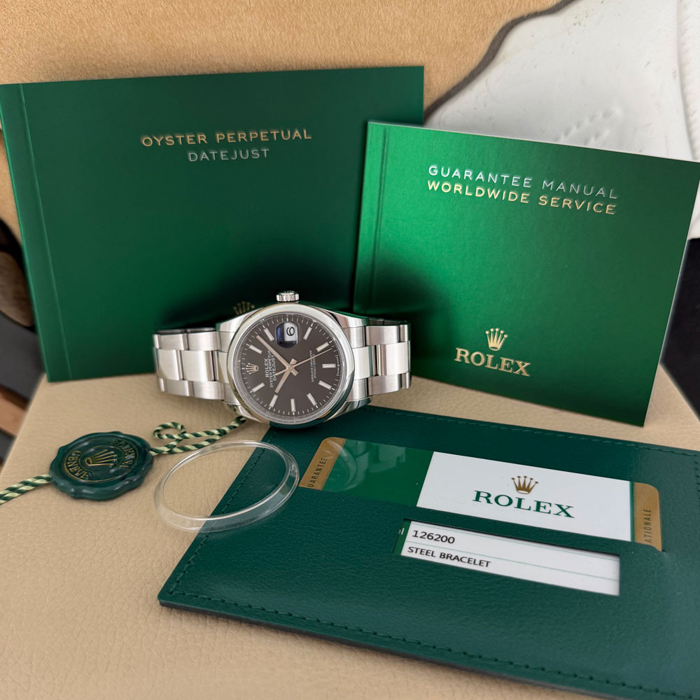 Rolex Datejust Black Dial 126200 1