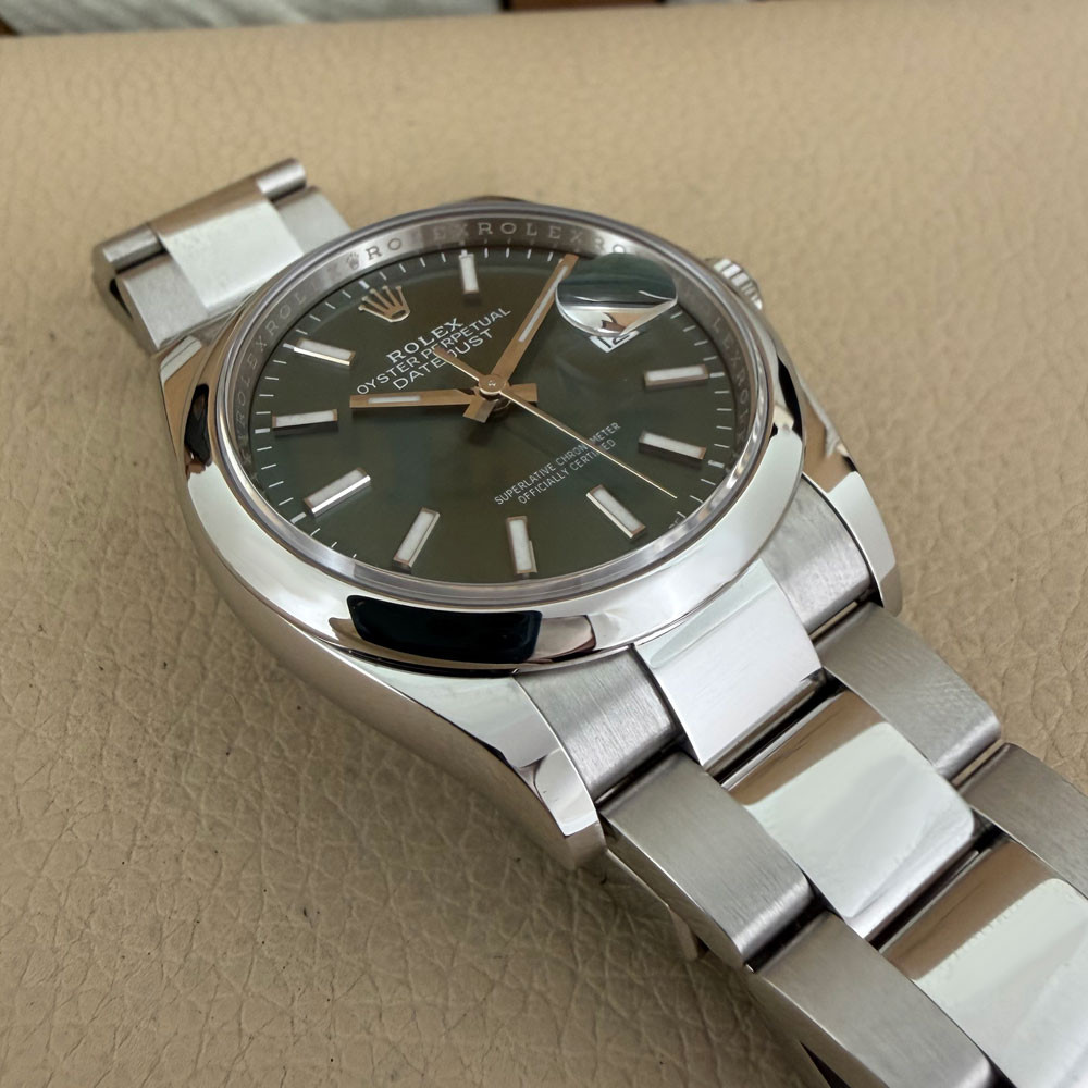 Rolex Datejust Mint Green 126200 13