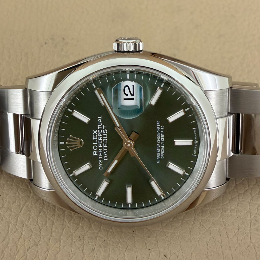 Rolex Datejust Mint Green 126200 15