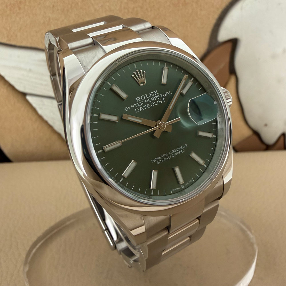 Rolex Datejust Mint Green 126200 3
