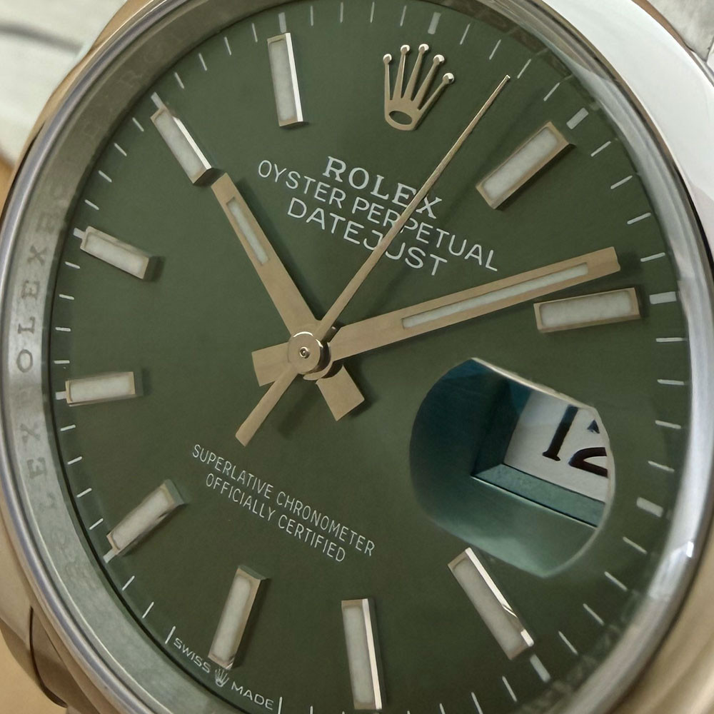 Rolex Datejust Mint Green 126200 5