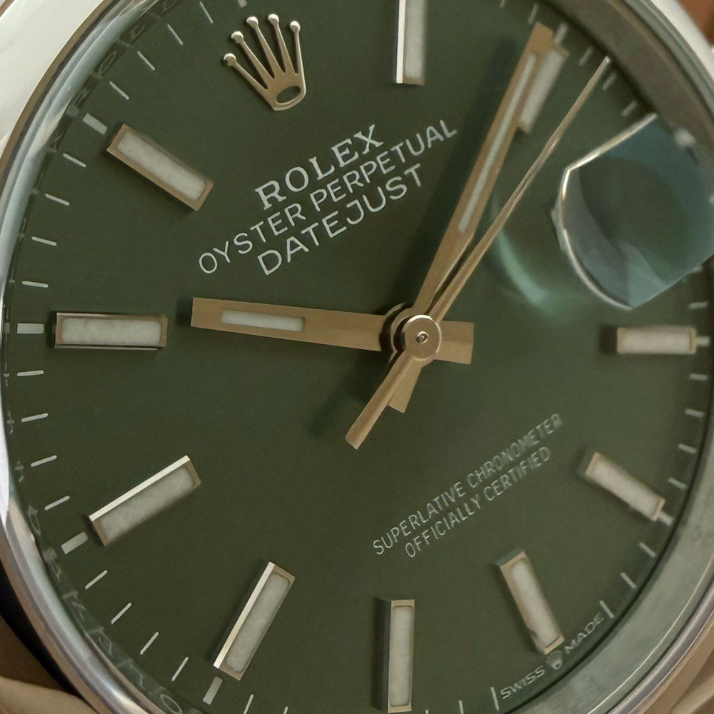 Rolex Datejust Mint Green 126200 6
