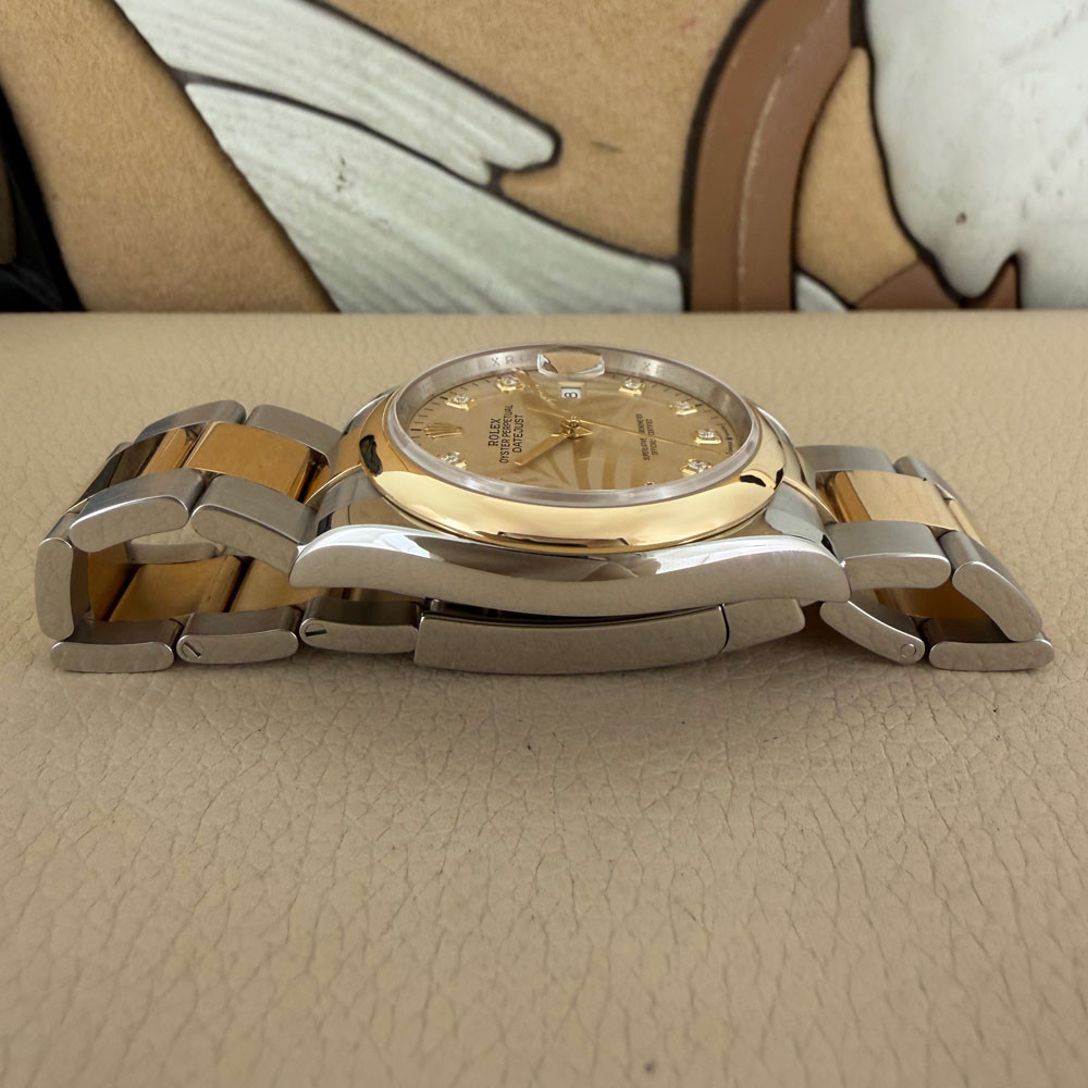 Rolex Datejust Palm Diamonds Dial 126203 12